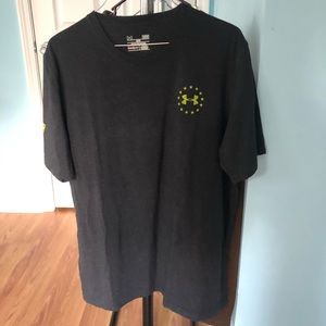 Gray Under Armour Wounded Warriors Project T-Shirt